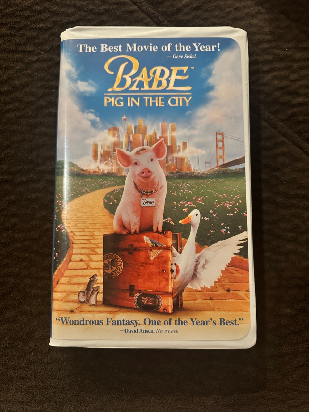 Pig in the City Illustrated Movie (VHS, 1998)